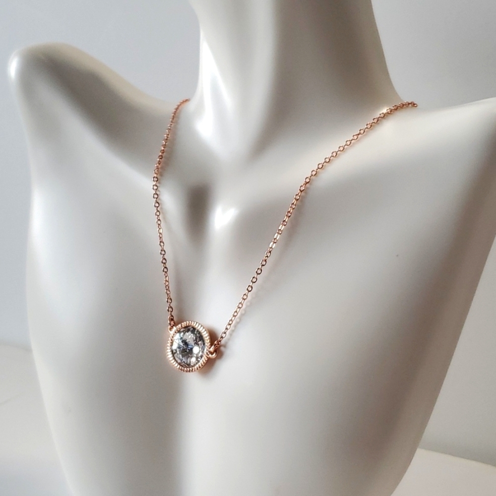 Ted Baker Rainia Crystal Rivoli Crystal Necklace